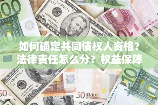 武汉如何确定共同债权人资格？法律责任怎么分？权益保障技巧揭秘！