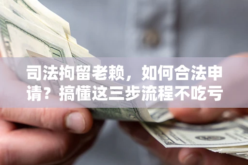 武汉司法拘留老赖，如何合法申请？搞懂这三步流程不吃亏！