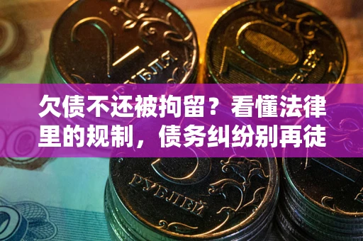 武汉欠债不还被拘留？看懂法律里的规制，债务纠纷别再徒劳奔波