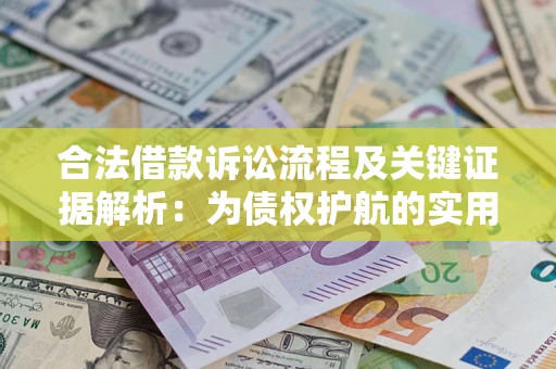 武汉合法借款诉讼流程及关键证据解析：为债权护航的实用指南