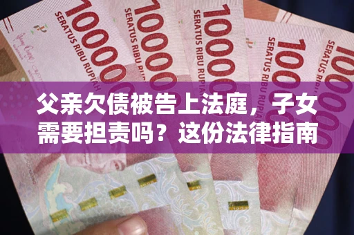 武汉父亲欠债被告上法庭，子女需要担责吗？这份法律指南必须看完