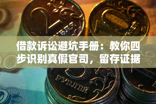 武汉借款诉讼避坑手册：教你四步识别真假官司，留存证据不踩雷