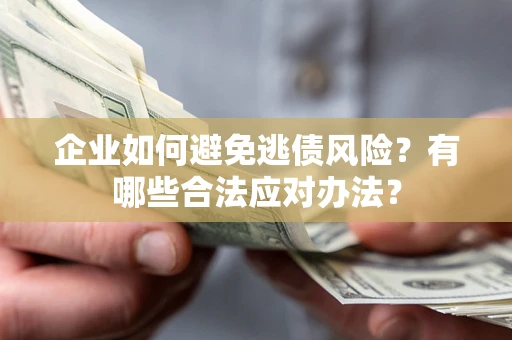 武汉企业如何避免逃债风险？有哪些合法应对办法？