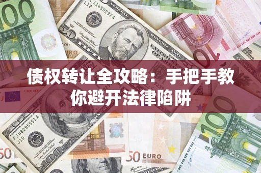 武汉债权转让全攻略：手把手教你避开法律陷阱