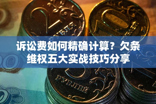 武汉诉讼费如何精确计算？欠条维权五大实战技巧分享