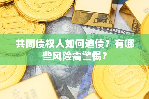 武汉共同债权人如何追债？有哪些风险需警惕？