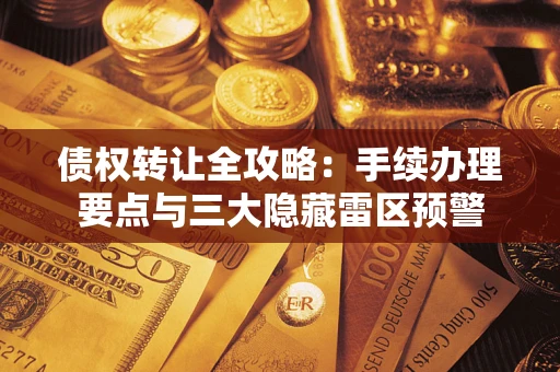 武汉债权转让全攻略：手续办理要点与三大隐藏雷区预警