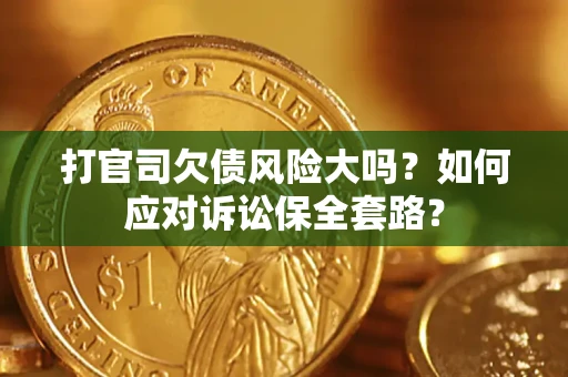 武汉打官司欠债风险大吗？如何应对诉讼保全套路？