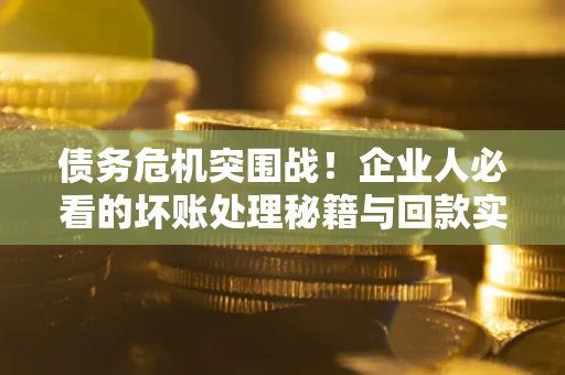 武汉债务危机突围战！企业人必看的坏账处理秘籍与回款实战指南