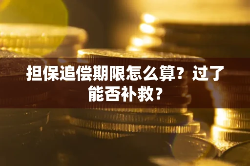 武汉担保追偿期限怎么算？过了能否补救？